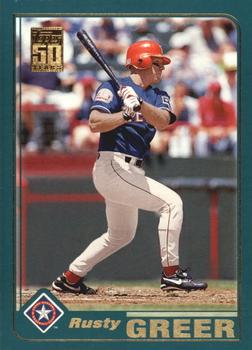 2001 Topps #215 Rusty Greer Front