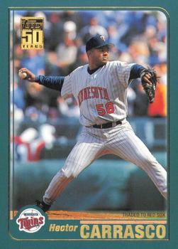 2001 Topps #222 Hector Carrasco Front