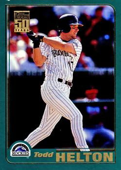 2001 Topps #255 Todd Helton Front