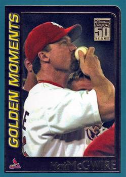 2001 Topps #377 Mark McGwire Front