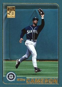 2001 Topps #415 Mike Cameron Front