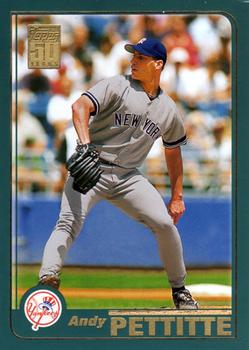 2001 Topps #433 Andy Pettitte Front