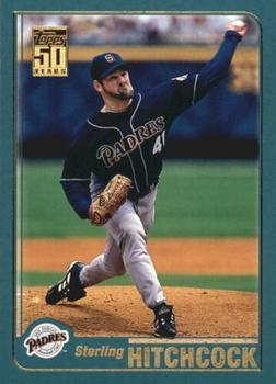 2001 Topps #435 Sterling Hitchcock Front