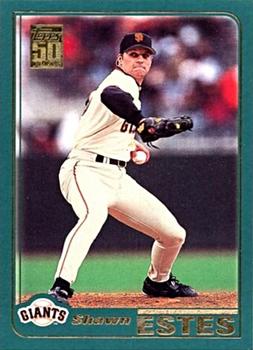 2001 Topps #437 Shawn Estes Front