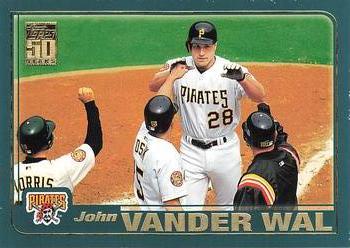 2001 Topps #488 John Vander Wal Front
