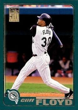 2001 Topps #495 Cliff Floyd Front
