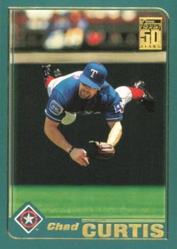 2001 Topps #540 Chad Curtis Front