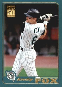 2001 Topps #542 Andy Fox Front