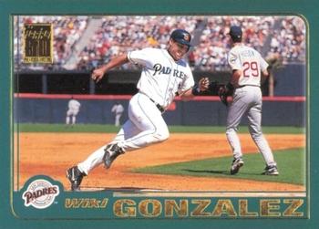 2001 Topps #551 Wiki Gonzalez Front