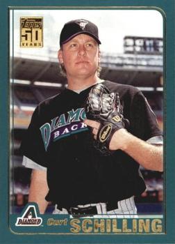 2001 Topps #580 Curt Schilling Front