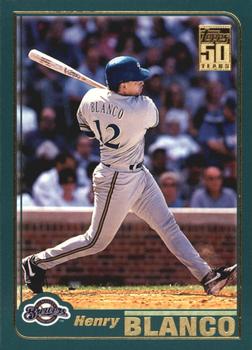 2001 Topps #603 Henry Blanco Front
