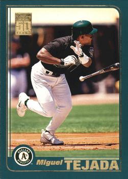 2001 Topps #620 Miguel Tejada Front