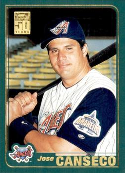 2001 Topps #636 Jose Canseco Front