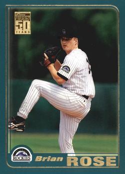 2001 Topps #649 Brian Rose Front