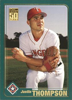 2001 Topps #668 Justin Thompson Front