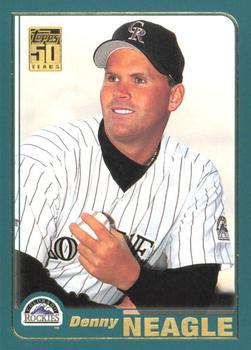 2001 Topps #693 Denny Neagle Front