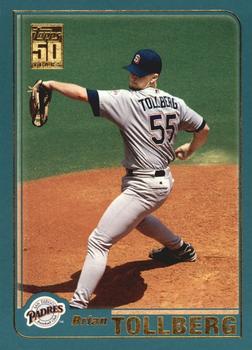 2001 Topps #713 Brian Tollberg Front