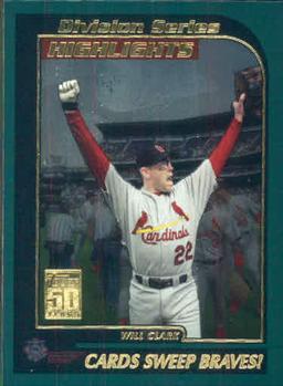 2001 Topps #400 Division Series Highlights: Will Clark Front