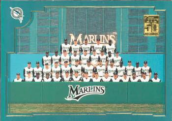 2001 Topps #763 Florida Marlins Front