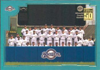 2001 Topps #767 Milwaukee Brewers Front