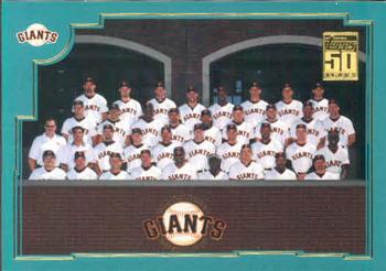 2001 Topps #776 San Francisco Giants Front