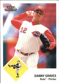 2003 Fleer Tradition Update - Glossy #U100 Danny Graves Front