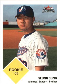 2003 Fleer Tradition Update - Glossy #U384 Seung Song Front