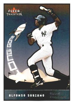 2003 Fleer Tradition Update - Long Gone! #7 LG Alfonso Soriano Front