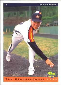 1993 Classic Best Auburn Astros #6 Tom Czanstkowski Front