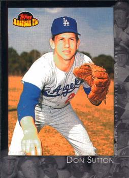 2001 Topps American Pie #25 Don Sutton Front