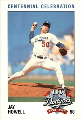 1990 Los Angeles Dodgers Police #NNO Jay Howell Front