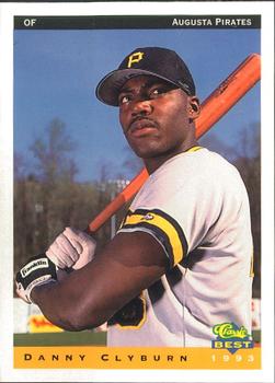 1993 Classic Best Augusta Pirates #5 Danny Clyburn Front