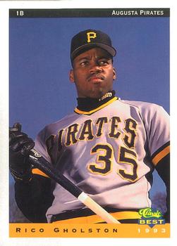 1993 Classic Best Augusta Pirates #8 Rico Gholston Front