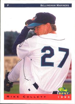 1993 Classic Best Bellingham Mariners #1 Mike Collett Front