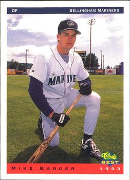 1993 Classic Best Bellingham Mariners #3 Mike Barger Front