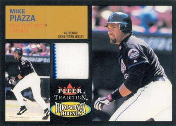 2003 Fleer Tradition Update - Throwback Threads #TT-MP Mike Piazza Front