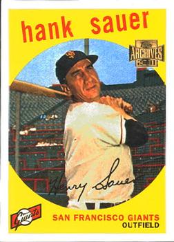 2001 Topps Archives #141 Hank Sauer Front