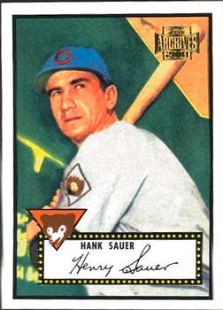 2001 Topps Archives #14 Hank Sauer Front