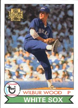 2001 Topps Archives #152 Wilbur Wood Front