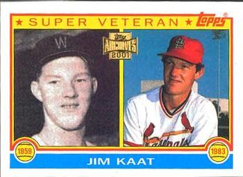 2001 Topps Archives #187 Jim Kaat Front