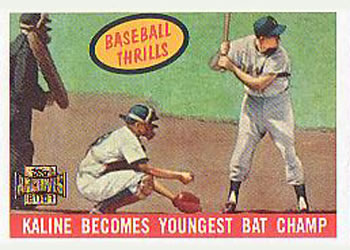 2001 Topps Archives #216 Kaline Becomes Youngest Bat Champ Front