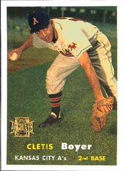 2001 Topps Archives #250 Cletis Boyer Front