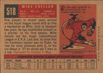 2001 Topps Archives #255 Mike Cuellar Back