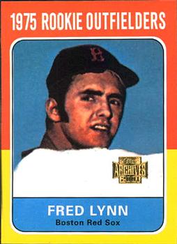 2001 Topps Archives #298 Fred Lynn Front