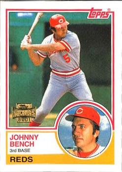 2001 Topps Archives #382 Johnny Bench Front
