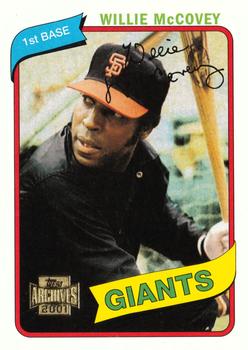 2001 Topps Archives #158 Willie McCovey Front