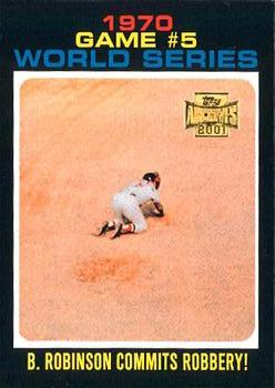 2001 Topps Archives #450 Brooks Robinson Front