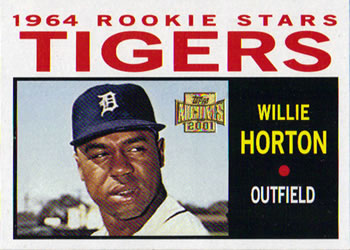 2001 Topps Archives #45 Willie Horton Front