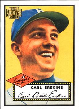 2001 Topps Archives #4 Carl Erskine Front