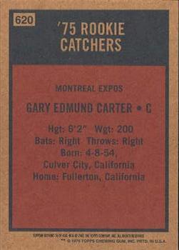 2001 Topps Archives #74 Gary Carter Back